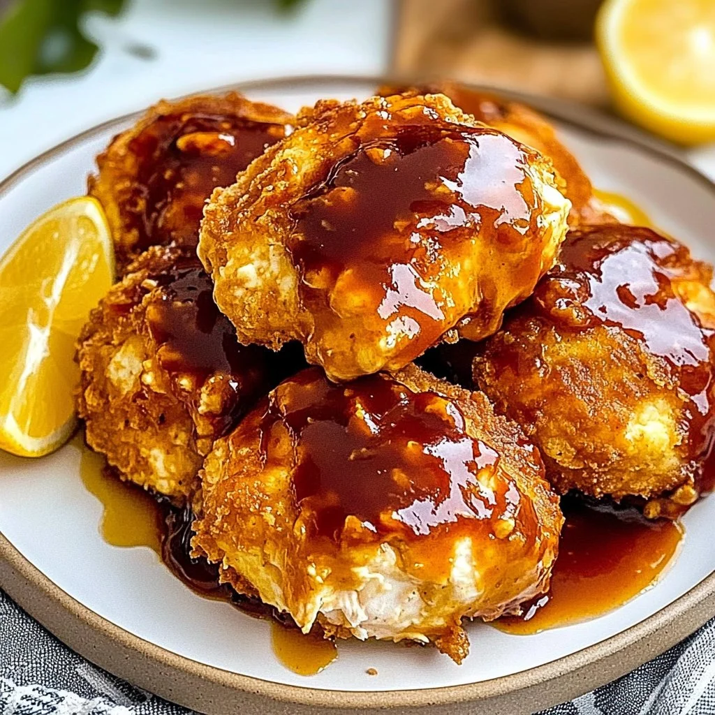 Baked Nashville Hot Chicken Sandwich with spicy sauce and fresh toppings