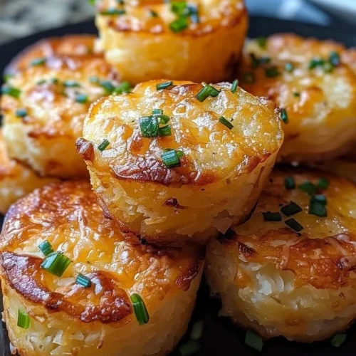 Delicious cheesy mashed potato puffs served as a crispy appetizer.