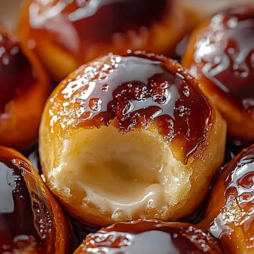 Delicious Crème Brûlée Donuts with a creamy filling and caramelized topping