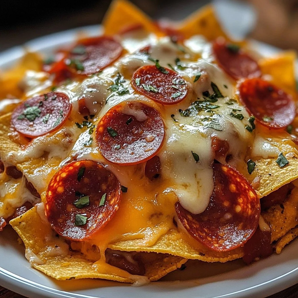 Baked Pizza Chips - a tasty and easy snack for parties
